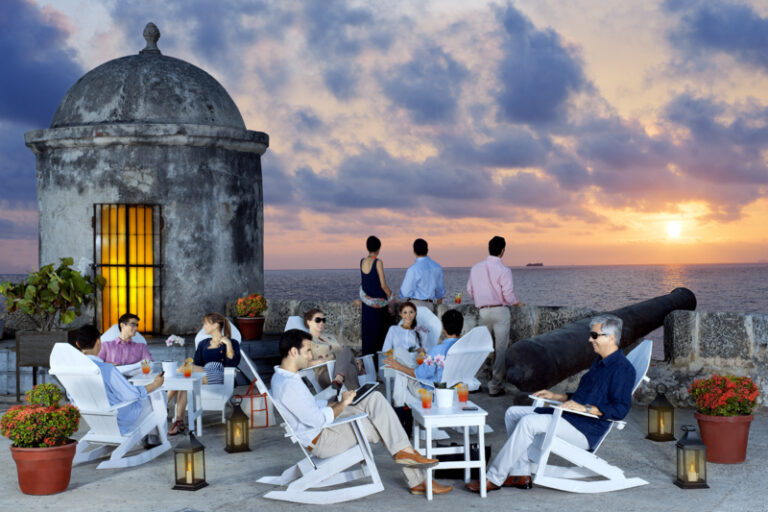 Atardecer en Cartagena de Indias