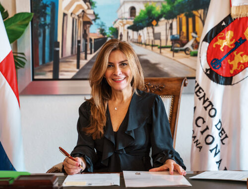 Carolina Mejía, alcaldesa de la Ciudad de Santo Domingo