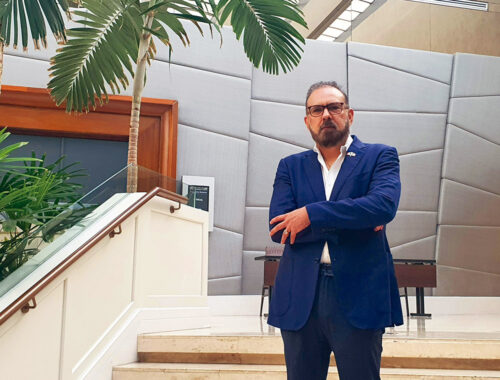Luis Padilla Gerente del Sheraton Santo Domingo Hotel