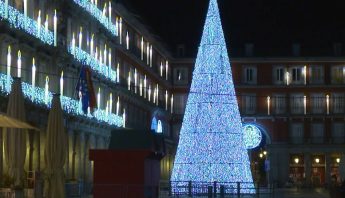 Encendido del alumbrado navideño en Madrid 2022