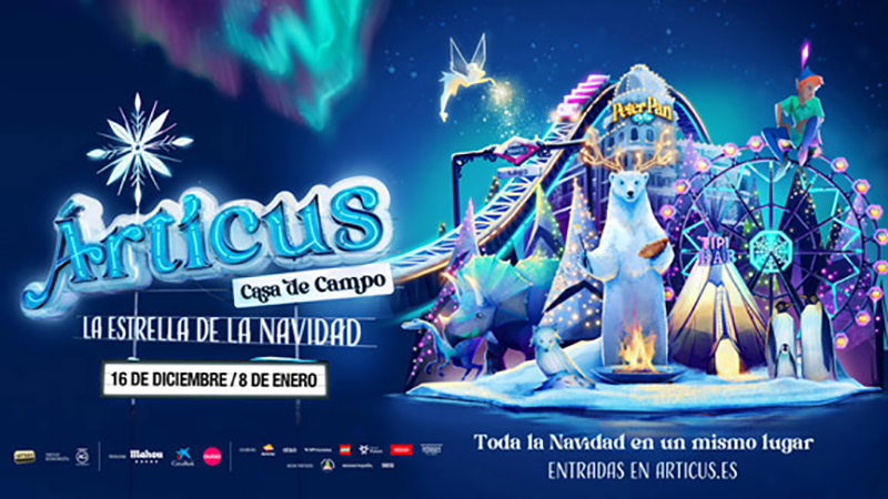Árticus: la estrella de la Navidad en Madrid