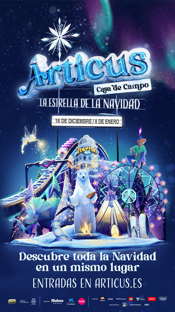 Árticus: la estrella de la Navidad en Madrid