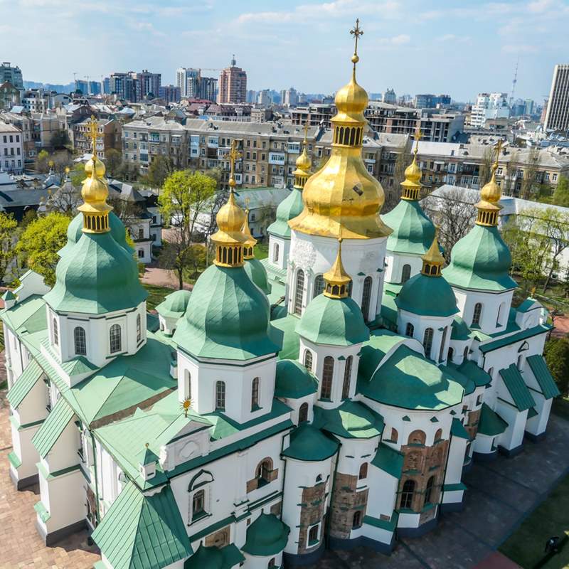 Meet Ukraine stand para mostrar el Patrimonio-turistico de Ucrania