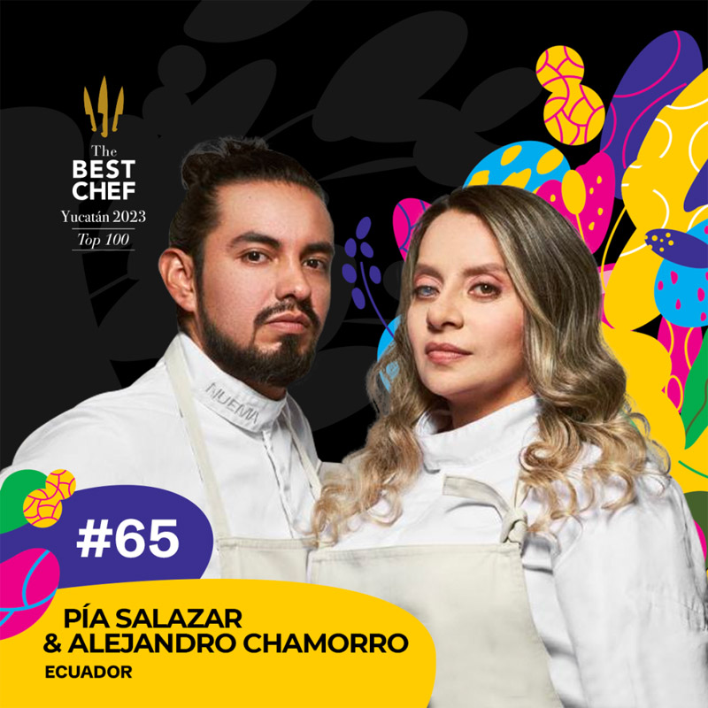 Mejores Chefs del Caribe 2023: Alejandro Chamorro y Pía Salazar