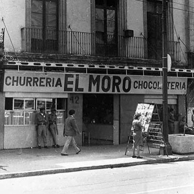 Chocolaterías y Churrerías “EL Moro”. Ciudad de México.