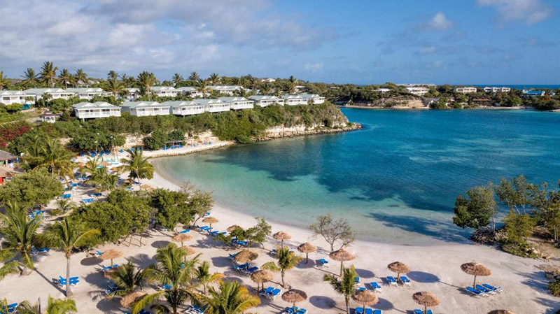 The Verandah, en Antigua. Ganador "Todo incluido caribeño del año" de los Premios Caribbean Travel Awards 2024