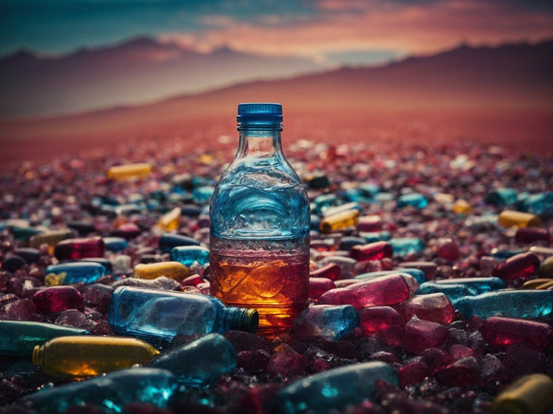 Lleva contigo una botella reutilizable y reduce el uso de productos desechables
