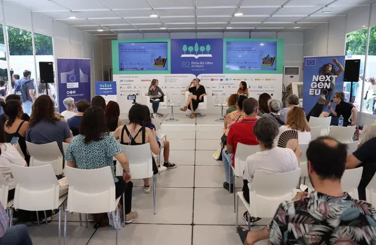 El Pabellón Europa celebra 40 años de España en la Unión Europea en la Feria del Libro de Madrid