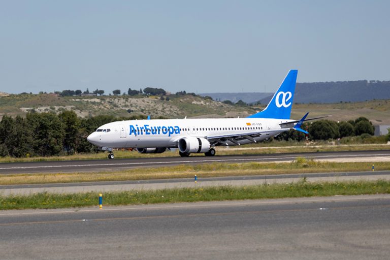 Air Europa inaugura una nueva era con la llegada de su primer Boeing 737 MAX