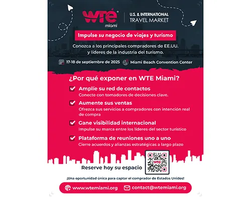 WTE Miami 2025: Conecta con el Turismo de Lujo y el Mercado Americano