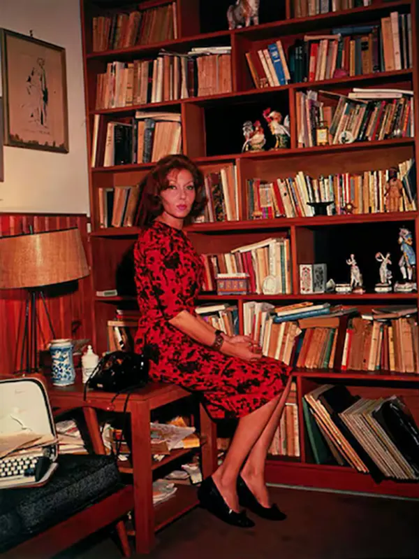 retrato color de Clarice Lispector