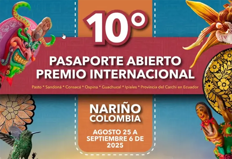 Cartel Premio Pasaporte Abierto 2025