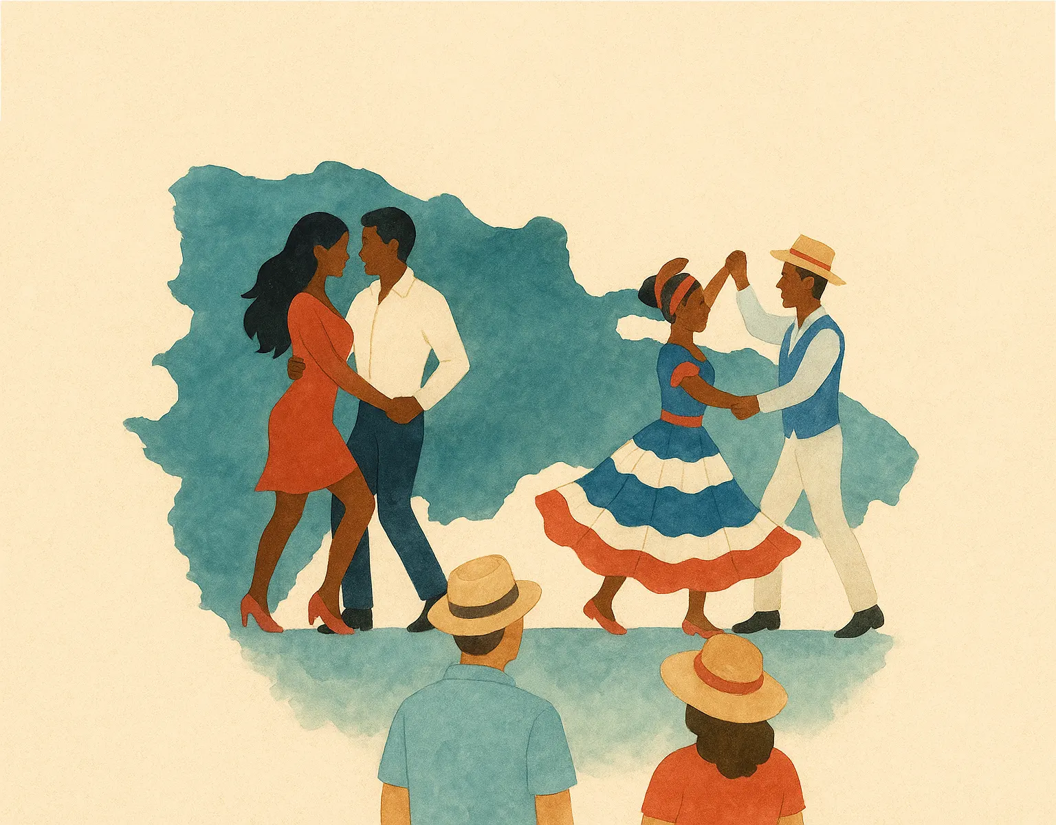 El merengue y la bachata ritmos patrimoniales movidos a impulsar el turismo en República Dominicana