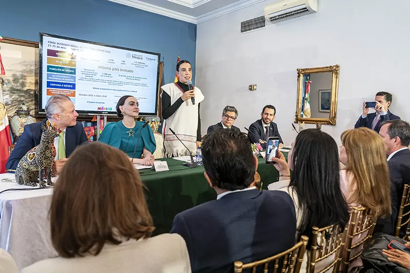 México, País Socio de FITUR 2026, se presenta al mundo como destino de alto impacto cultural y natural