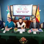 La secretaria de Turismo de México, Josefina Rodríguez Zamora, destacó que México contará en FITUR 2026 con el pabellón más grande de su historia