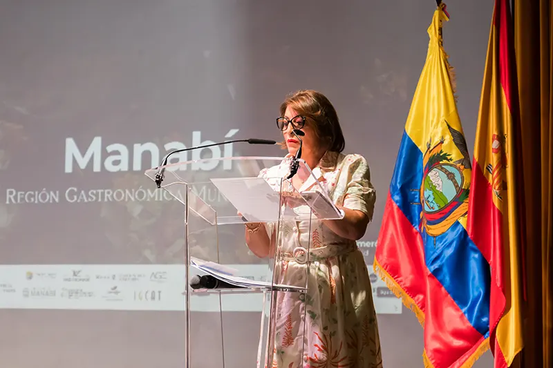 Ecuador proyecta su identidad culinaria en España con la presentación de Manabí, Región Gastronómica Mundial 2026