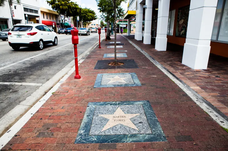Walk of Fame Stars - Calle Ocho - Little Havana