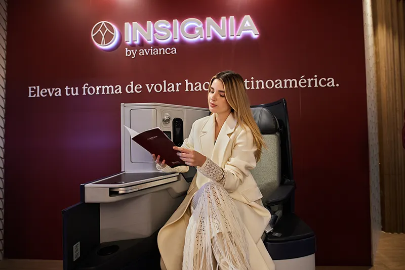 Avianca presenta INSIGNIA en Madrid: una nueva era de elegancia y confort en los cielos