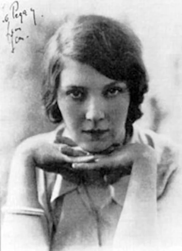 Jean Rhys retrato de joven