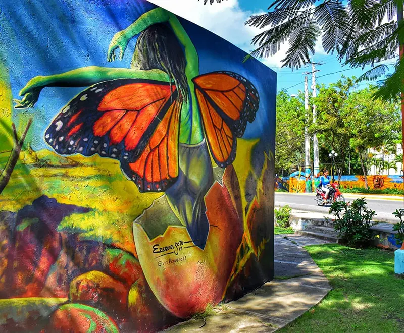 Ruta de murales y plazas de Salcedo