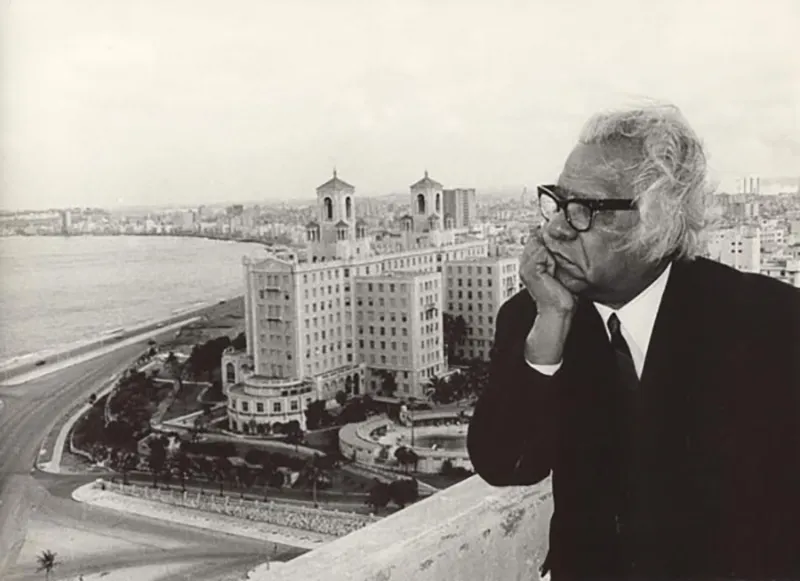 Nicolás Guillén en La Habana