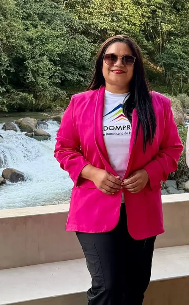 Sarah Hernández, presidenta de Adompretur.