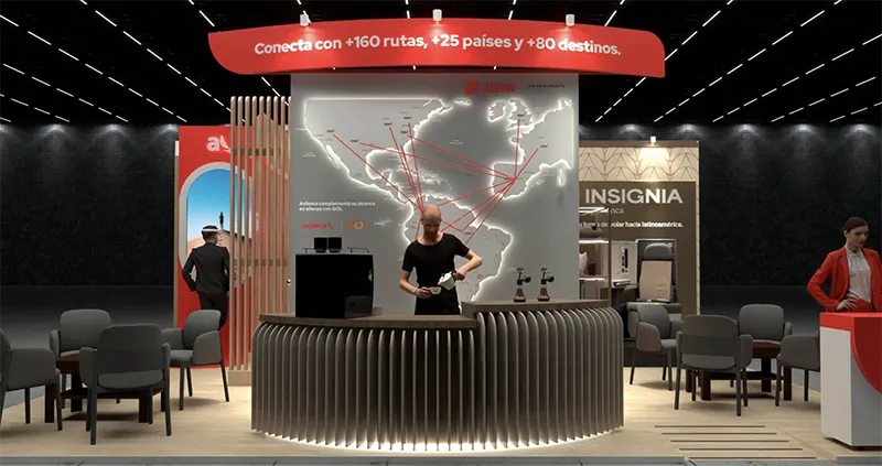 Stand Avianca en fitur 2026 