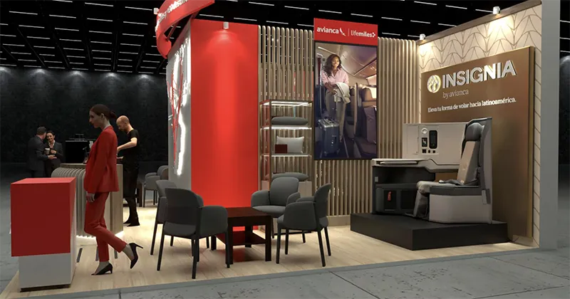 Stand Avianca en fitur 2026 