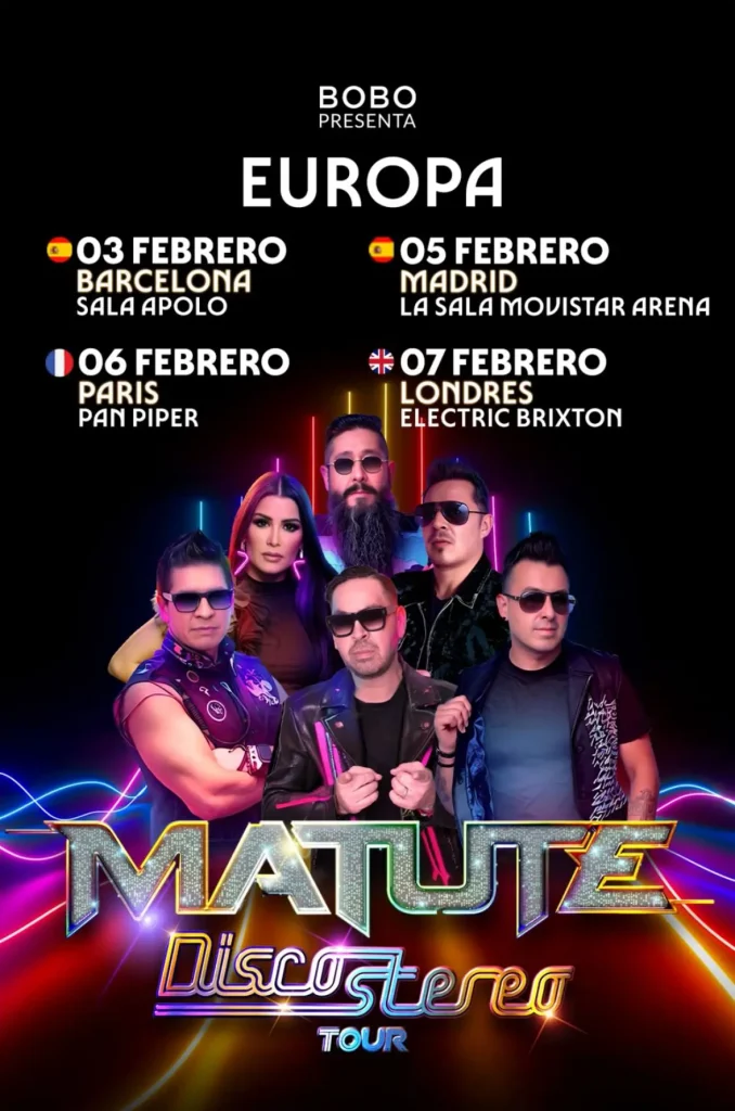 Matute presenta Disco sterero