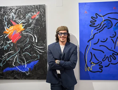 El artista colombiano Nicoläs Villamizar inaugura su nueva obra ‘El acto de caer’ en la Galería Jade