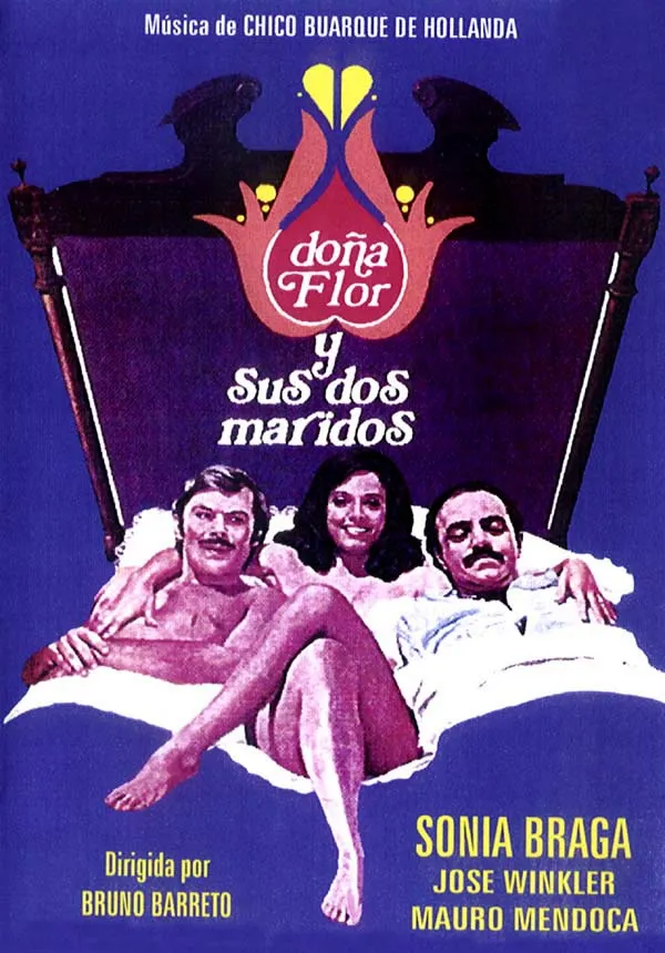 dona-flor-y-sus-dos-maridos cartel de la pelicula de Bruno Barreto
