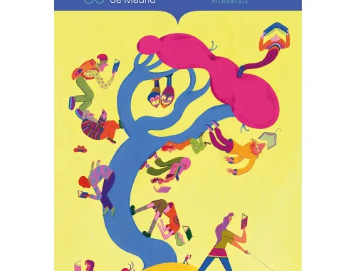 Cartel de la 85.ª de la Feria del Libro