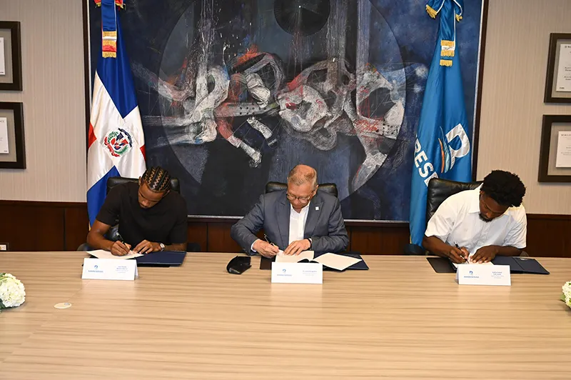 Jean Montero, Leonardo Aguilera y Andres Montero