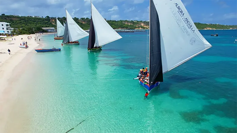 Boat racing, considerado el deporte nacional de Anguilla